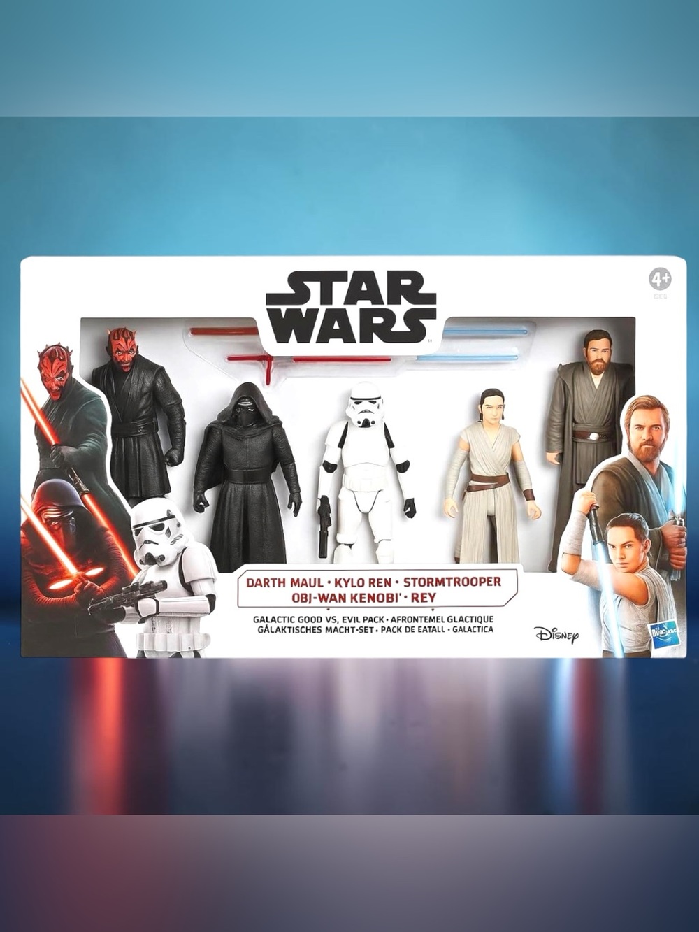 NEW Disney Star Wars Galactic Good vs Evil Pack 5-Figure Set Maul Kylo Rey